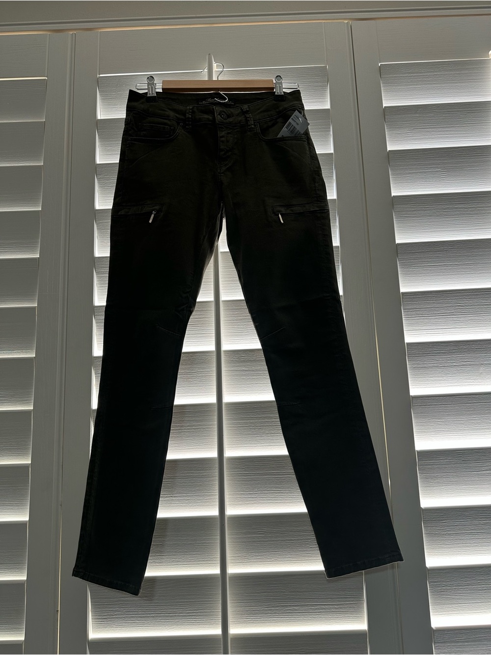 Mavi Olive Green Slim Cargo Jeans